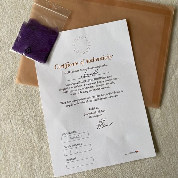 Maria Lucia Hohan Kamille Dress sz42 Worn once! - Picture 2 of 16